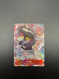 One Piece Card Game TCG Krieg OP15-008 Alt Art M/NM Condition - Image 2