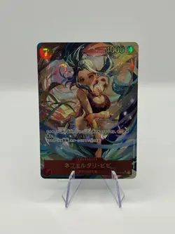 One Piece TCG Nefeltari Vivi OP04-118 SEC Alt Art Japanese - Image 1
