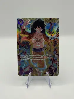 Monkey D. Luffy OP09-119 Secret Rare SEC Emperors New World One Piece - Image 1
