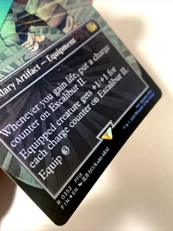 MTG Excalibur II (Borderless Foil) Final Fantasy 352 NM - Image 2