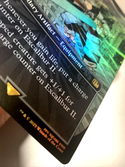 MTG Excalibur II (Borderless Foil) Final Fantasy 352 NM - Image 3