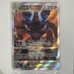 Lucario VSTAR SWSH291 Crown Zenith ETB Promo Pokemon Card English - SEALED - Image 2