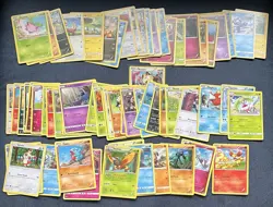 125 Common Pokemon Cards, Including 2016 Cards and 1 Pikachu and more TCG - Image 1