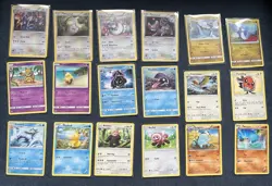 125 Common Pokemon Cards, Including 2016 Cards and 1 Pikachu and more TCG - Image 5