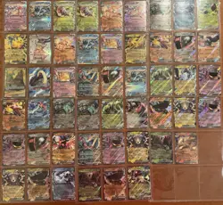 POKEMON TCG Lot Of 50 Scarlet & Violet/ Mega Era EX Rare Cards -Slowing Terra NM - Image 1