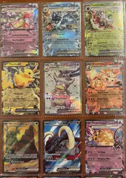 POKEMON TCG Lot Of 50 Scarlet & Violet/ Mega Era EX Rare Cards -Slowing Terra NM - Image 3
