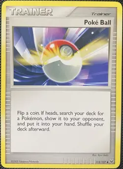 Poke Ball 113/127 Platinum Regular - Pokemon Card - Image 1