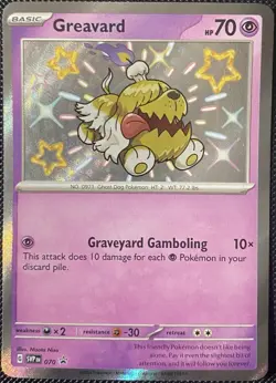 Greavard 070 Sv: Scarlet & Violet Promo Cards Holo - Pokemon Card - Image 1