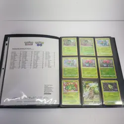 POKEMON GO Complete Base Set with Reverse Holo Cards + Binder - 127 Total Cards - Image 2