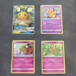 Dedenne Pokemon Card Lot Dedenne Gx 57/214 World Championship - Image 1