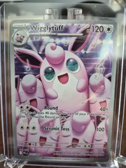 Pokemon Wigglytuff Illustration Rare Holo 105/094 Phantasmal Flames 120 HP Card - Image 1