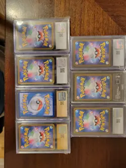 Pokemon Graded Card Lot Sword & Shield Holo Japanese 6 Cards Charizard Zeraora - Image 2