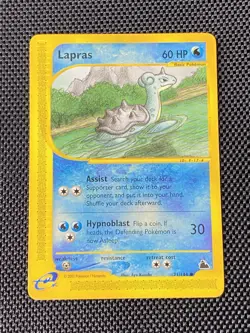Pokemon Card TCG Lapras Skyridge Common Non-Holo 71/144 - LP+ - Image 1