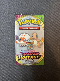 Pokemon TCG - SWSH Vivid Voltage - Fun Pack - 3 Cards - Factory Sealed - Image 1