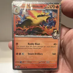Pokemon Scarlet & Violet Destined Rivals Typhlosion Holo Creature Card 034/182 - Image 1