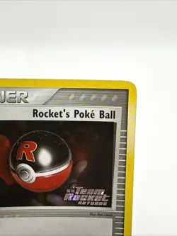 Rocket's Poke Ball 89/109 Reverse Holo Stamped Team Rocket Returns Pokemon Card - Image 3