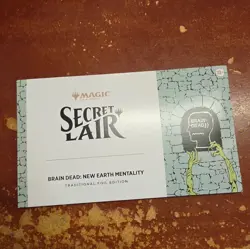 MTG FOIL Brain Dead x Secret Lair: New Earth Mentality Sealed - Image 2