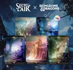 *FOIL**SECRET LAIR D&D LANDS OF THE FORGOTTEN REALMS- Foil EDITION 🔥 Ships Now - Image 2