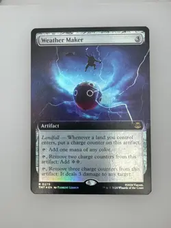 MTG Teenage Mutant Ninja Turtles Weather Maker (Extended Art Foil) 0279 NM - Image 1