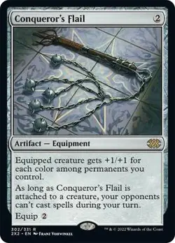 Conqueror's Flail Double Masters 2022 NM MTG - Image 1