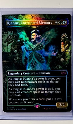 2024 MTG Magic the Gathering DSC Duskmourn Foil #2 Kianne Corrupted Memory - Image 1