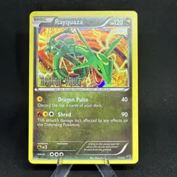 Pokemon Rayquaza 11/20 Dragon Vault Stamped Holo Rare - Image 1