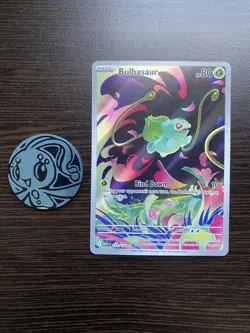 Bulbasaur - IR - Mega Evolution 133/132 NM Pokemon TCG - Image 2