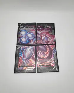 Mewtwo V-UNION [Set of 4] SWSH: Sword & Shield Promo Cards Holo - Pokemon TCG - Image 1