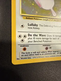 Pokemon Card - Wigglytuff Base Set 2 19/130 Holo Rare NM - Image 5