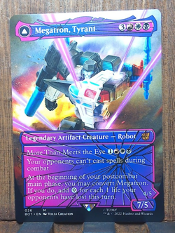 MTG🎇 Megatron, Tyrant (Shattered Glass) Universes Beyond: Transformers❤ NM - Image 1