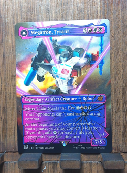 MTG🎇 Megatron, Tyrant (Shattered Glass) Universes Beyond: Transformers❤ NM - Image 2