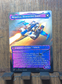MTG🎇 Megatron, Tyrant (Shattered Glass) Universes Beyond: Transformers❤ NM - Image 4