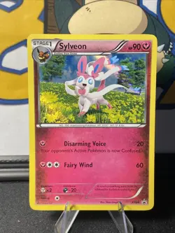 Pokemon TCG Sylveon XY04 XY Black Star Promo Holo - Image 1