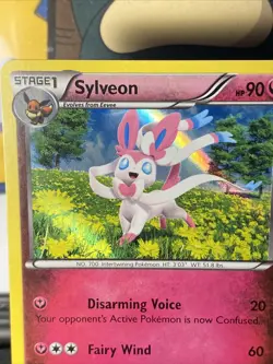 Pokemon TCG Sylveon XY04 XY Black Star Promo Holo - Image 2