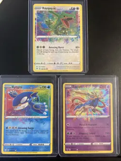 RAYQUAZA RAINBOW ACE SPEC RARE 138/185 ~ Pokemon TCG: + Kyogre & Zacian - Image 1