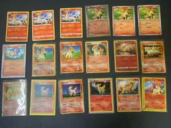 Lot 18 Ponyta Pokemon Card Collection Lot Binder VTG WOTC EN/Japanese - Image 1
