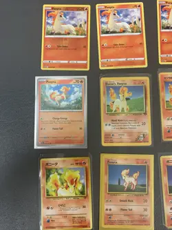 Lot 18 Ponyta Pokemon Card Collection Lot Binder VTG WOTC EN/Japanese - Image 2