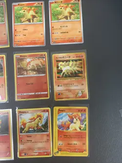 Lot 18 Ponyta Pokemon Card Collection Lot Binder VTG WOTC EN/Japanese - Image 4