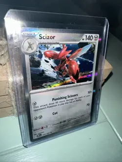 Pokemon Scizor - 141/197 - Rare - Reverse Holo NM-Mint Obsidian Flames - Image 1