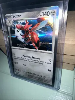Pokemon Scizor - 141/197 - Rare - Reverse Holo NM-Mint Obsidian Flames - Image 3