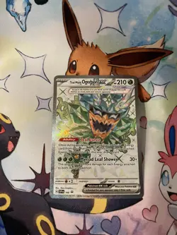 Pokemon Teal Mask Ogerpon ex 166 SV Promo Ultra Rare Holo -near mint - Image 1