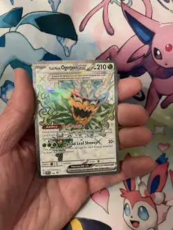 Pokemon Teal Mask Ogerpon ex 166 SV Promo Ultra Rare Holo -near mint - Image 3