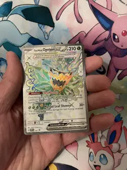 Pokemon Teal Mask Ogerpon ex 166 SV Promo Ultra Rare Holo -near mint - Image 4