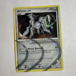 Pokemon TCG Arceus AR9 Arceus Holo Rare Metal Barrier Basic 90 HP English 1 Card - Image 1