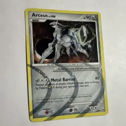 Pokemon TCG Arceus AR9 Arceus Holo Rare Metal Barrier Basic 90 HP English 1 Card - Image 2