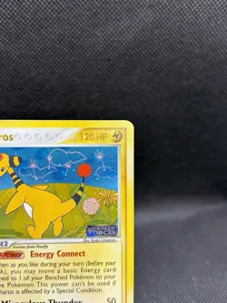 Pokemon TCG - Ampharos EX Unseen Forces 1/115 Reverse Holo Stamped Rare NM - Image 4