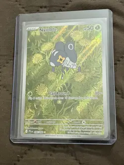 Nymble IR** 096/094 Pokemon TCG Phantasmal Flames Illustration Rare Near Mint - Image 1