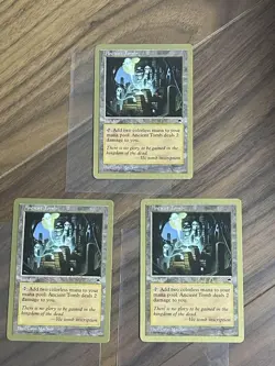 MTG Ancient Tomb: Tomb Gold Frame TMP English Version 7649 - Image 1