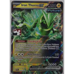 Iron Thorns EX 077/167 Double Rare Prize Pack Series 7 Pokemon TCG NM - Image 1