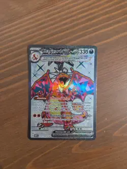 Pokemon TCG Obsidian Flames Charizard EX 215/197 Ultra Rare - Image 1